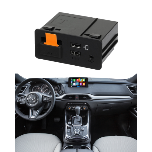 Apple CarPlay Android Auto Mazda CX-9 2016-2019) Дротовий