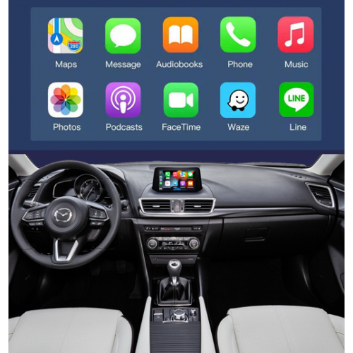 Apple CarPlay Android Auto Mazda 3 (2014–2018)