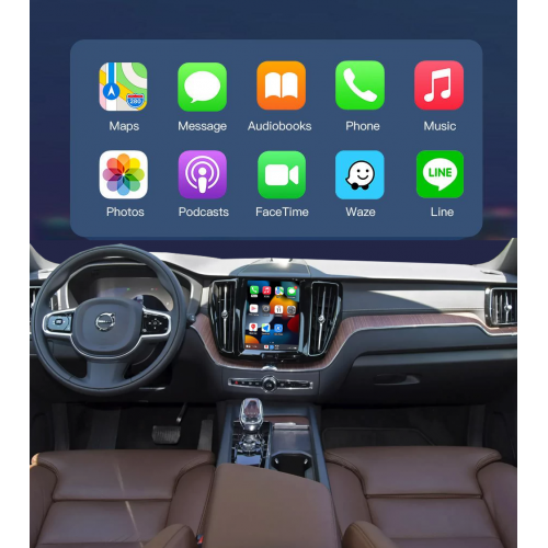 Беспроводной CarPlay та AndroidAuto для Volvo XC60 – 9" (2018-2022)
