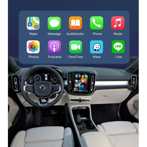Беспроводной CarPlay та AndroidAuto для Volvo XC40 – 9" (2018-2022)