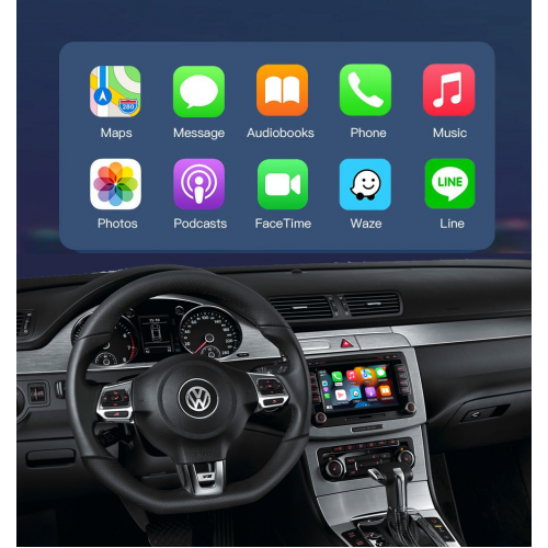 Беспроводной CarPlay та AndroidAuto для Volkswagen Passat B7 (2007–2015)