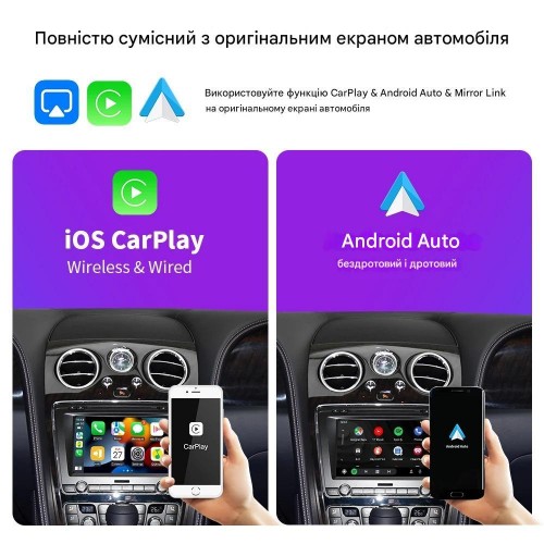 Беспроводной CarPlay та AndroidAuto для Bentley Flying (2012-2017) Беспроводной CarPlay та AndroidAuto для Bentley Flying (2012-2017)