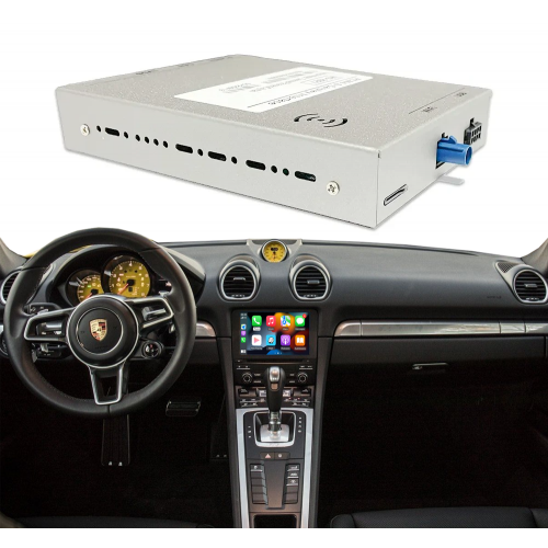 Беспроводной CarPlay та AndroidAuto для Porsche Cayman (2016) PCM4.0