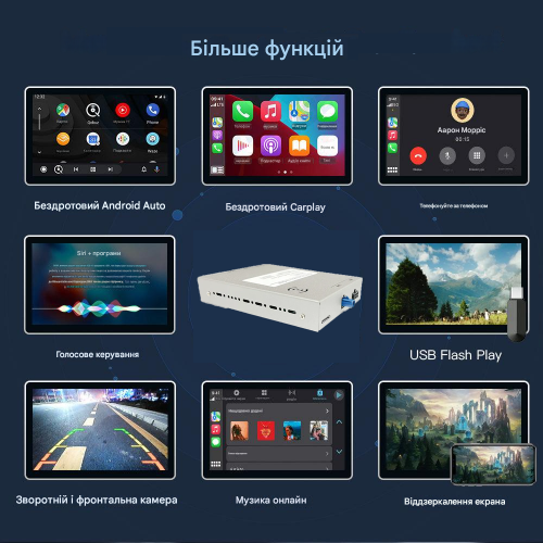 Беспроводной CarPlay та AndroidAuto для Volkswagen Phaeton (2012-2015) MIB/MIB2