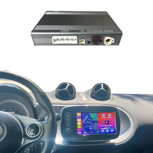 Беспроводной CarPlay и Android Auto для Smart Fortwo (2015–2018)