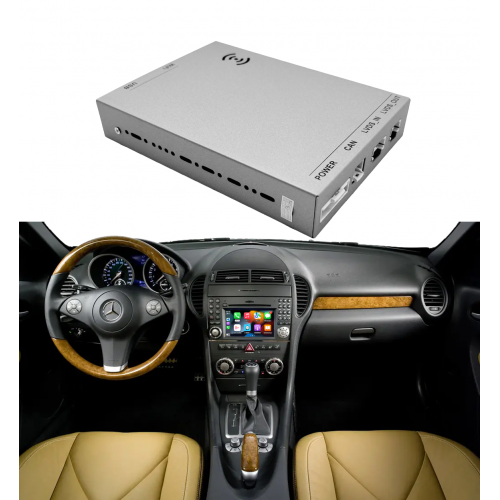 Беспроводной CarPlay и Android Auto для Mercedes-Benz C-Class 2009-2011 (система NTG 4.0)