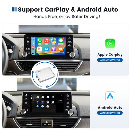 Беспроводной CarPlay и Android Auto для Honda Accord 2018-2022
