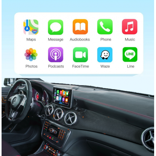 Беспроводной CarPlay та AndroidAuto для Mercedes-Benz CLA-Class, W117 (2016–2018) (NTG 5.0 / 5.1 System)