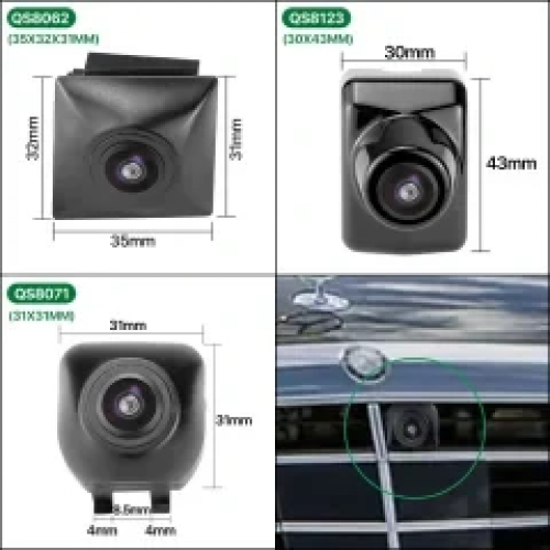Камера переднего вида GreenYi QS8071 для Mercedes Benz C Class E Class 2020