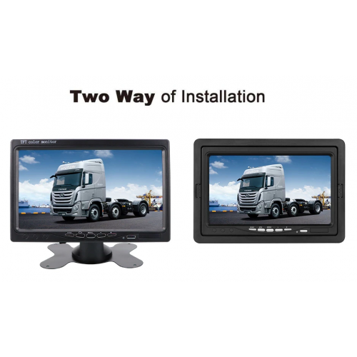 Автомобільний монітор GreenYi 7 дюймів TFT для камери заднего вида