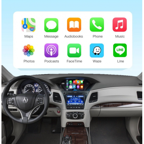 Беспроводной CarPlay та AndroidAuto для Acura RLX 2013–2018 Беспроводной CarPlay та AndroidAuto для Acura RLX 2013–2018