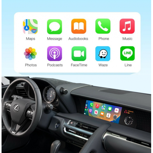 Беспроводной CarPlay и Android Auto для Lexus LC (2014-2019) Мала сенсорна панель