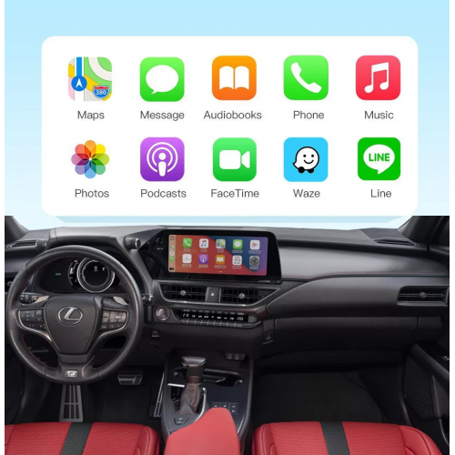Беспроводной CarPlay и Android Auto для Lexus UX (2016-2019) Мала сенсорна панель