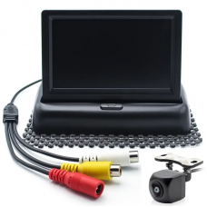 Автомобильный монитор GreenYi 4,3 дюймів  с камерой заднего вида AHD 816