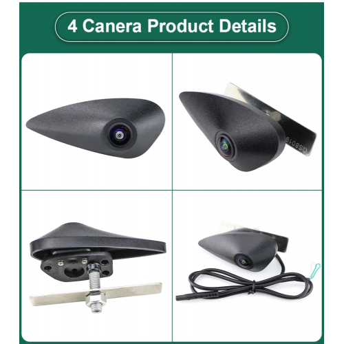 Камера переднего вида GreenYi QS 8127 для Hyundai IX35 IX55 I30 Tucson Accent I20 I40 Santa Fe H1 Terracan QS 8238