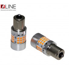 Габарити LED Qline 1156 (P21W) Amber CANBUS BA15S (2шт) Габарити LED Qline 1156 (P21W) Amber CANBUS BA15S (2шт)