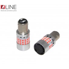Габарити LED Qline 1157 (P21/5W) Red CANBUS BAY15D (2шт) Габарити LED Qline 1157 (P21/5W) Red CANBUS BAY15D (2шт)