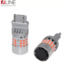 Габарити LED Qline 3157 (P27/7W) Red CANBUS (2шт) Габарити LED Qline 3157 (P27/7W) Red CANBUS (2шт)
