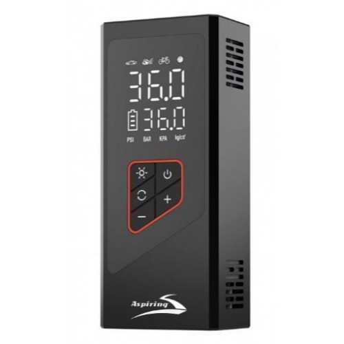 Компресор портативний Aspiring STORM 3 Powerbank 90W 30 L/min (ST.90W) Компресор портативний Aspiring STORM 3 Powerbank 90W 30 L/min (ST.90W)