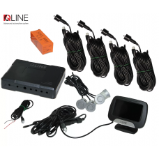 Парктронік Qline ParkSense Maxx 4 сірий