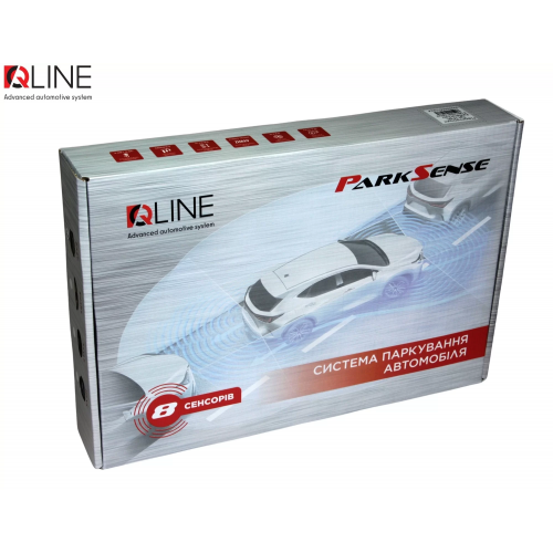 Парктронік Qline ParkSense Easy 8 сірий Парктронік Qline ParkSense Easy 8 сірий