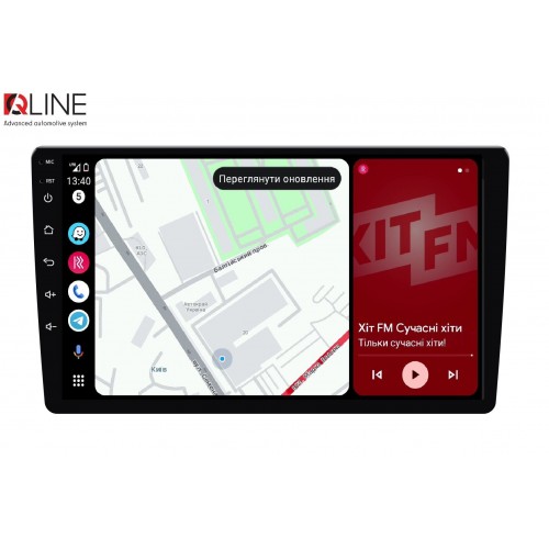 Мультимедійний центр Qline AMR-1033Pro DSP Android 12 3/32 10" Мультимедійний центр Qline AMR-1033Pro DSP Android 12 3/32 10"