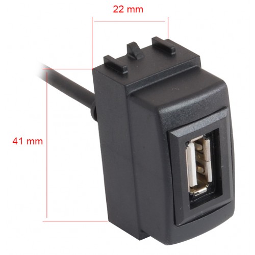 Автомобильный USB разъём CARAV Nissan (17-006) Автомобильный USB разъём CARAV Nissan (17-006)