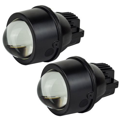 BiLED лінзи протитуманні автомобільні DriveX FOG BiLED HL3 Universal 3Color 3.0" 3/4.3/6K - 3-колірна