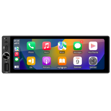 Автомобільний мультимедійний центр 2-Din 7" з бездротовим CarPlay та Android Auto - DriveX LNX-686 1-Din 7" CarPlay 4x45W Linux
