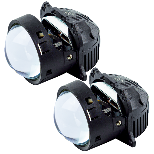 BiLED модуль основного світла DriveX BiLED ULTRA Blue 3.0" 65/78W 5.8K к-т.