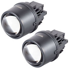 BiLED лінзи протитуманні автомобільні DriveX FOG BiLED HL8A 3.0" 50/60W 3K/5K/6K - 3-колірна