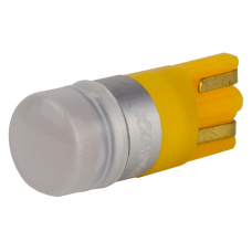 Світлодіоди в габаритні вогні. підсвітку номера та в салон  T10-201n Yellow 15Lm 3030-1 9-36V W5W base-10mm C