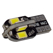 Світлодіоди в габаритні вогні. підсвітку номера та в салон  DriveX T10-234 12V 2.3W 70Lm W5W base-10mm C