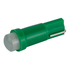 Світлодіоди в габаритні вогні. підсвітку номера та в салон  DriveX T5-205 Green 24V 0.2W 7Lm BA7S/W1.2W d-5mm C